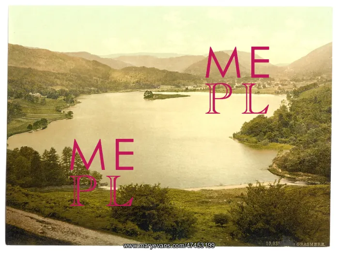 : Grasmere, Lake District, England : Grasmere, Lake District, England