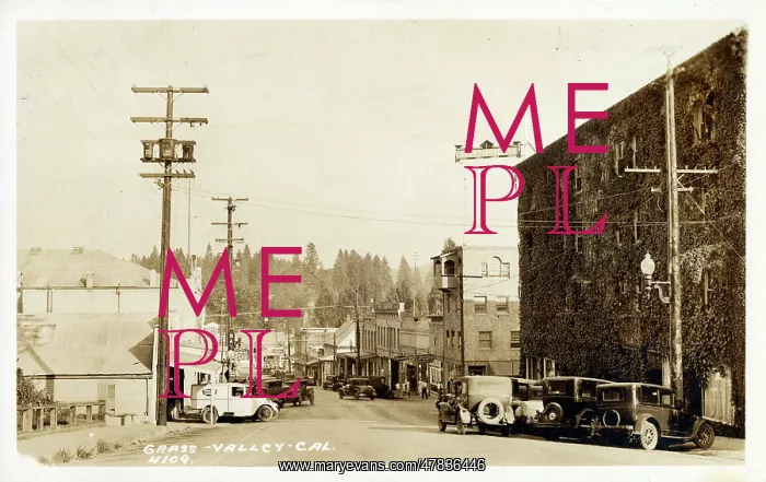 : Grass Valley, West Main Steet, California : Grass Valley, West Main Steet, California