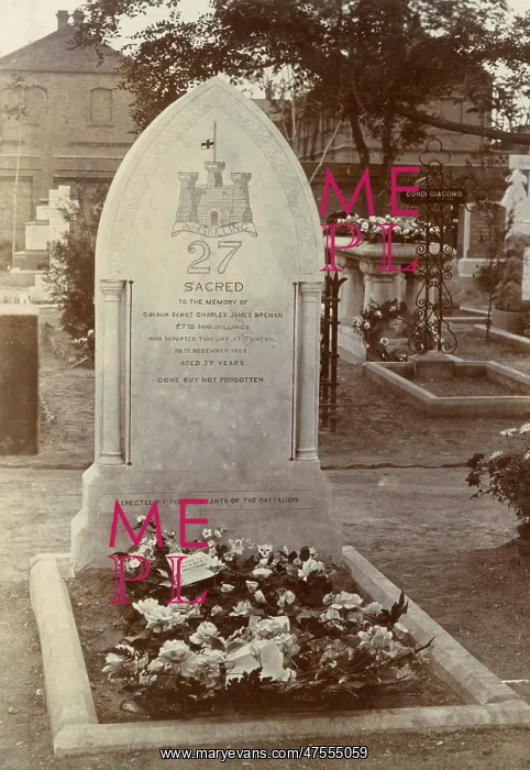 : Grave of Charles James Brenan : Grave of Charles James Brenan
