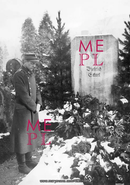 : Grave of Dietrich Eckart, 1933 : Grave of Dietrich Eckart, 1933