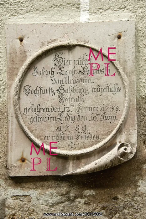: Grave plate (1789) of the Illuminati Jos. Ernst : Grave plate (1789) of the Illuminati Jos. Ernst