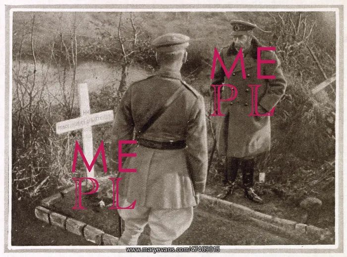 : Grave of Prince Maurice of Battenberg 1918 : Grave of Prince Maurice of Battenberg 1918