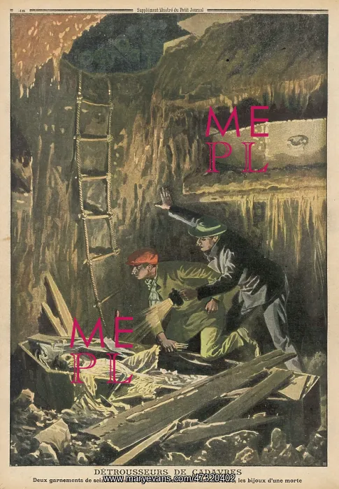 : GRAVE ROBBERS / FRANCE / C19 : GRAVE ROBBERS / FRANCE / C19