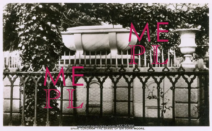 : The Grave of Sir John Moore at Corunna : The Grave of Sir John Moore at Corunna