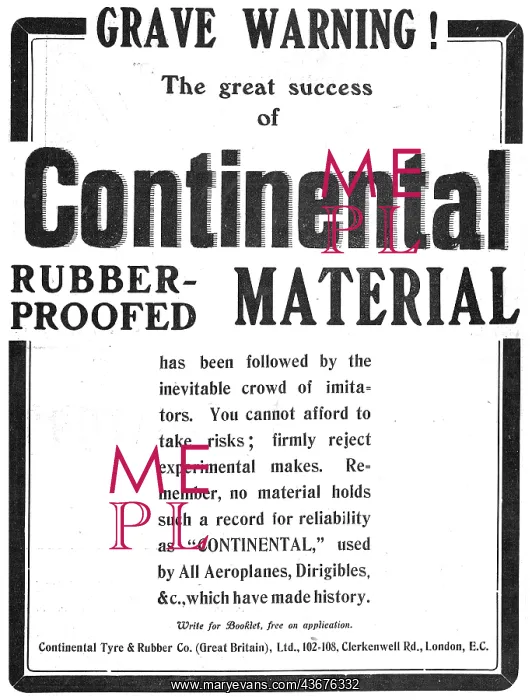  : Grave Warning - Beware Of Continental Fabric Limitations