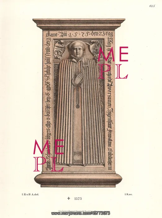 : Gravestone of Anna Schmittner, died 1575 : Gravestone of Anna Schmittner, died 1575