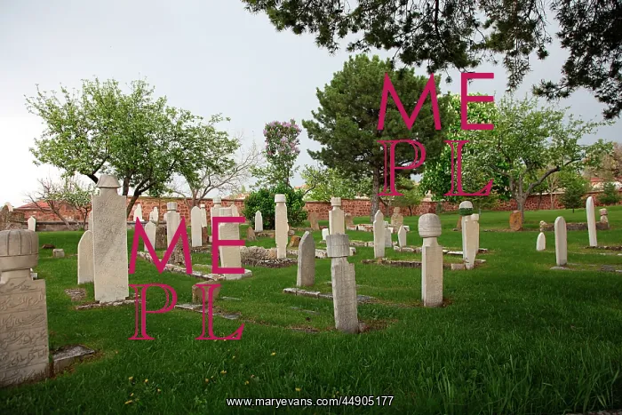 : The Graveyard next to Balim Sultan Tomb : The Graveyard next to Balim Sultan Tomb