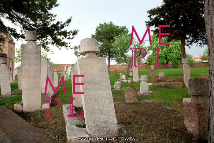 : The Graveyard next to Balim Sultan Tomb : The Graveyard next to Balim Sultan Tomb