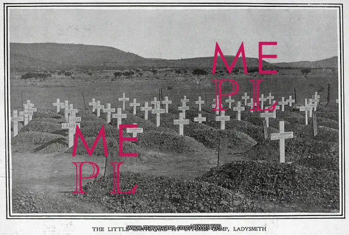 : Graveyard at Intombi Camp : Graveyard at Intombi Camp
