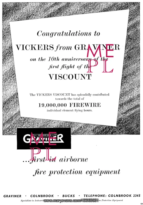 : Graviner Airborne Fire Protection Equipment : Graviner Airborne Fire Protection Equipment