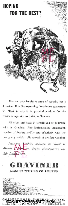 : Graviner Aircraft Fire Protection : Graviner Aircraft Fire Protection