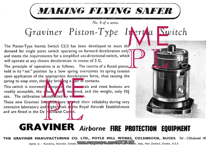 : Graviner Aircraft Fire Protection : Graviner Aircraft Fire Protection