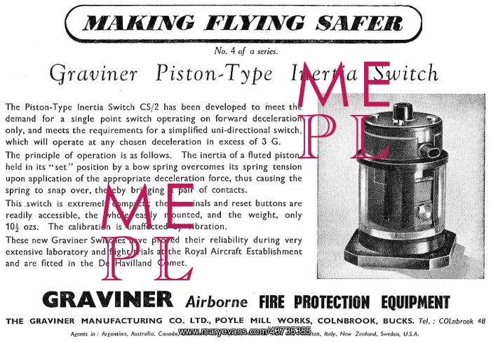 : Graviner Aircraft Fire Protection : Graviner Aircraft Fire Protection