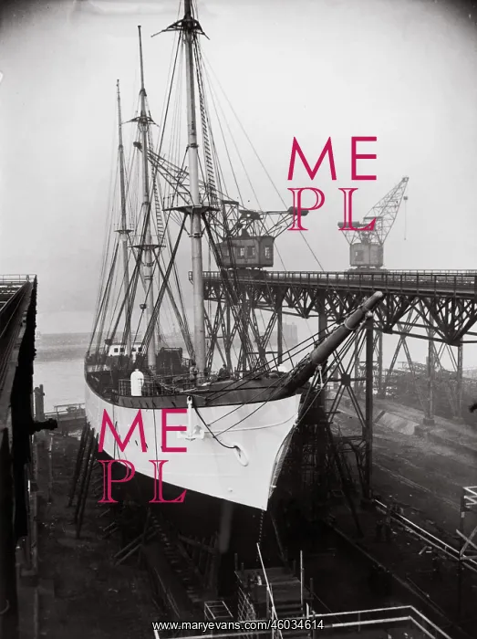 : At the graving dock : At the graving dock