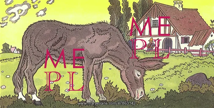  : Grazing Donkey