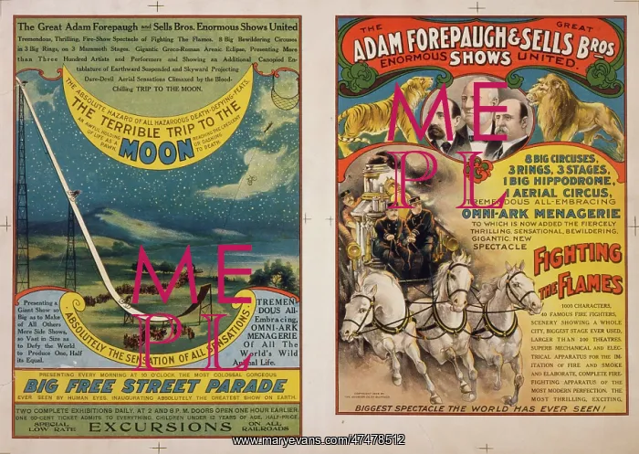 : The Great Adam Forepaugh and Sells Bros, America's enormous : The Great Adam Forepaugh and Sells Bros, America's enormous