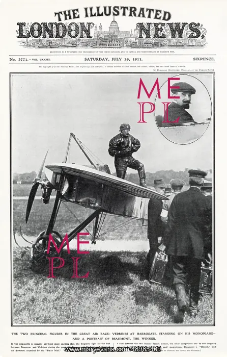 : Great Air Race - Vedrines at Harrogate 1911 : Great Air Race - Vedrines at Harrogate 1911