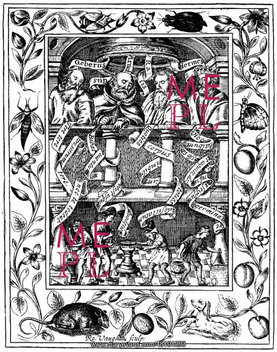 : The four great alchemists. From left to right: : The four great alchemists. From left to right: