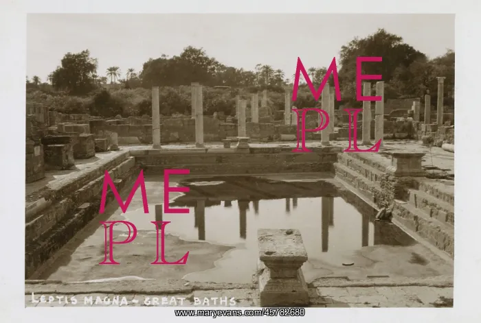 : The Great Baths - Leptis Magna, Libya : The Great Baths - Leptis Magna, Libya