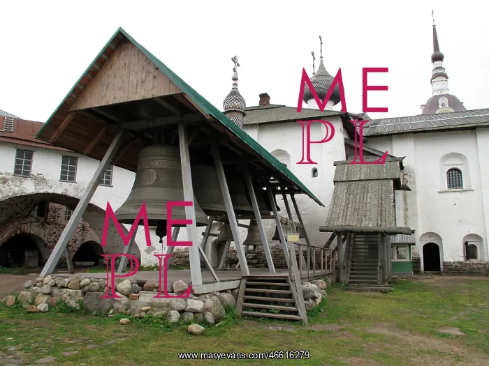 : Great bells at Solovetsky Monastery : Great bells at Solovetsky Monastery