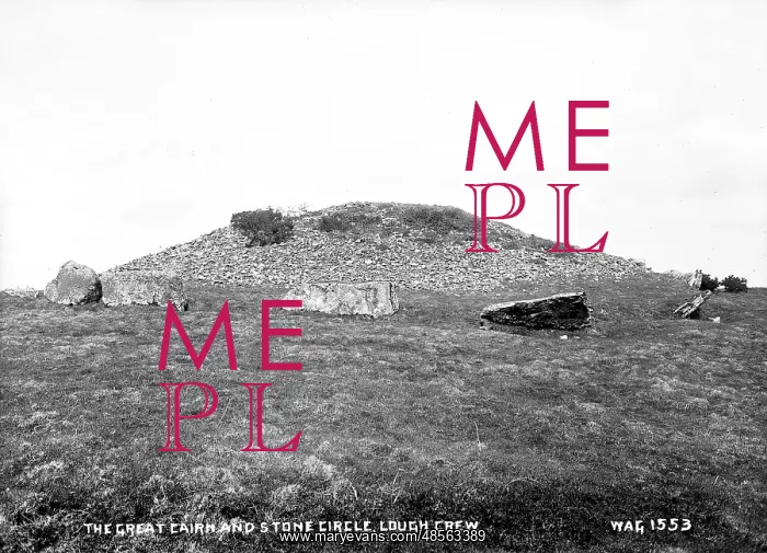 : The Great Cairn and Stone Circle, Lough Crew : The Great Cairn and Stone Circle, Lough Crew