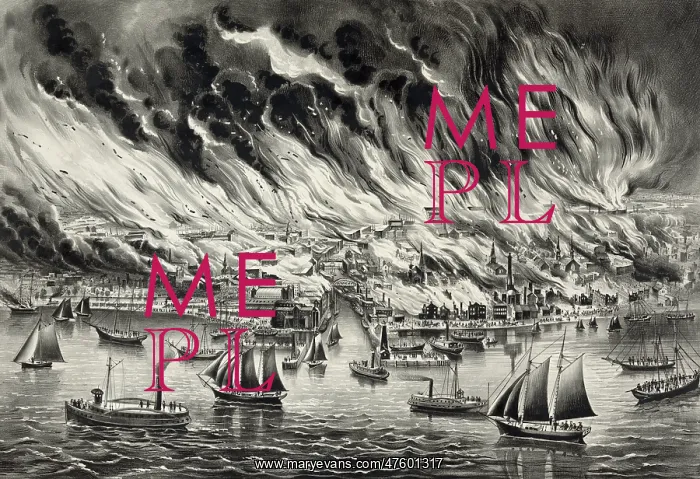 : The Great Chicago Fire, 1871 : The Great Chicago Fire, 1871