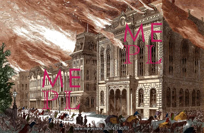 : The Great Chicago Fire, 1871 : The Great Chicago Fire, 1871