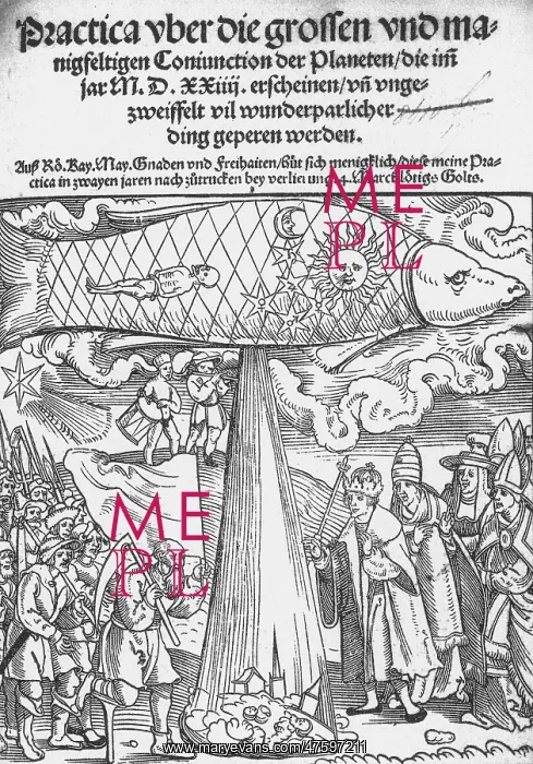 : The Great Conjunction, Predicted Floods, 1524 : The Great Conjunction, Predicted Floods, 1524