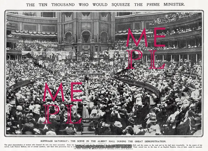 : Great Demonstration in the Albert Hall 1908 : Great Demonstration in the Albert Hall 1908