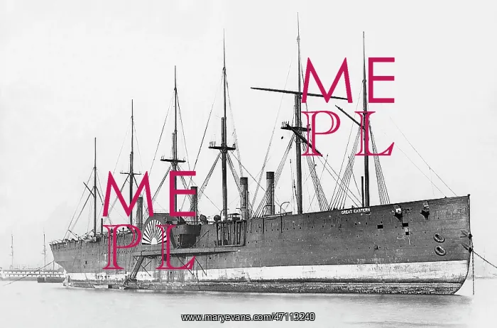  : The Great Eastern being dismantled on the River Mersey