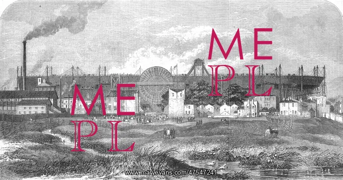 : Great Eastern at the Isle of Dogs, October 1857 : Great Eastern at the Isle of Dogs, October 1857