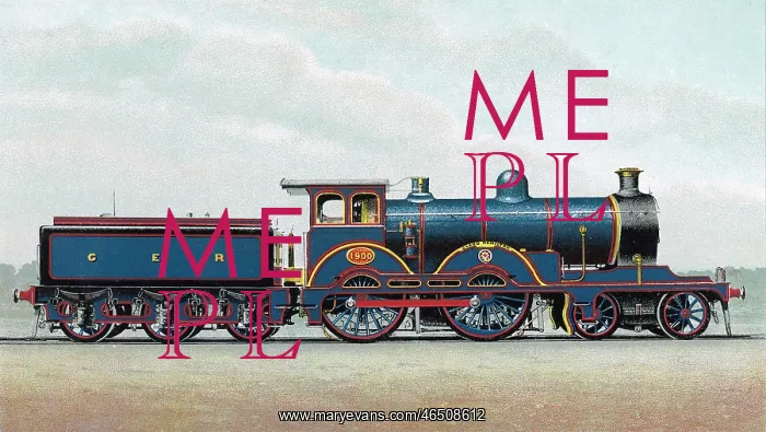 : Great Eastern Loco - 1901 : Great Eastern Loco - 1901