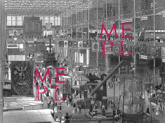 : Great Exhibition of 1851 in the Crystal Palace : Great Exhibition of 1851 in the Crystal Palace