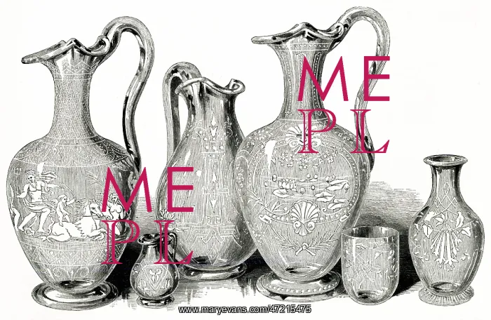 : Great Exhibition - Glassware 1851