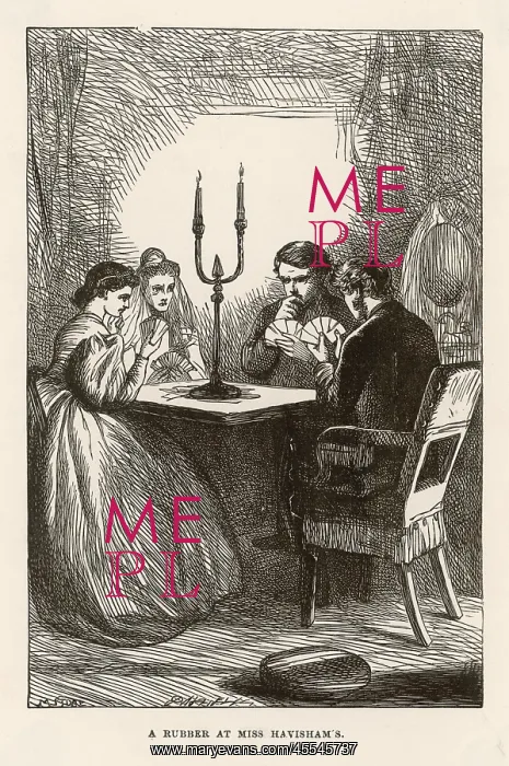 : Great Expectations - Bridge game at Miss Havisham's : Great Expectations - Bridge game at Miss Havisham's