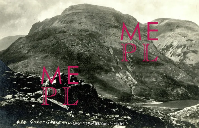  : Great Gable and Styhead Tarn, Lake District