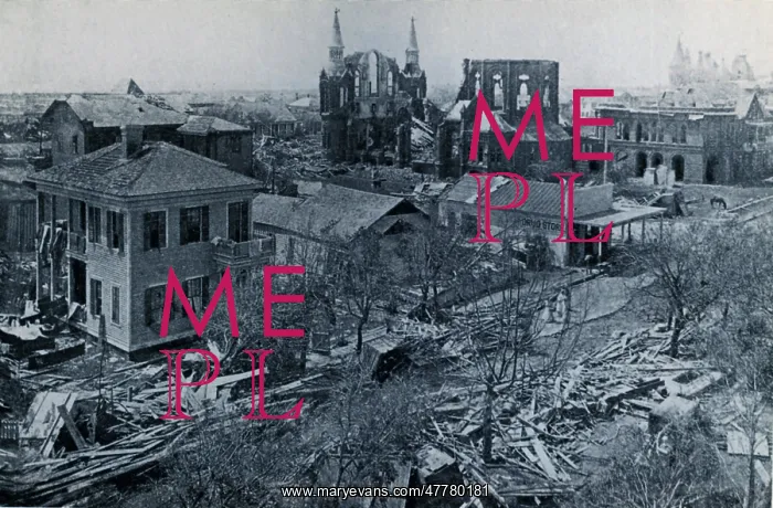 : Great Galveston Hurricane, Aftermath, 1900 : Great Galveston Hurricane, Aftermath, 1900