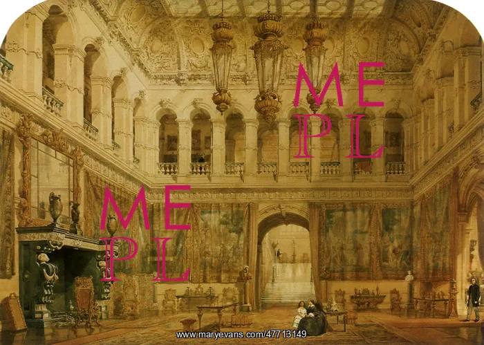 : The Great Hall at Mentmore : The Great Hall at Mentmore