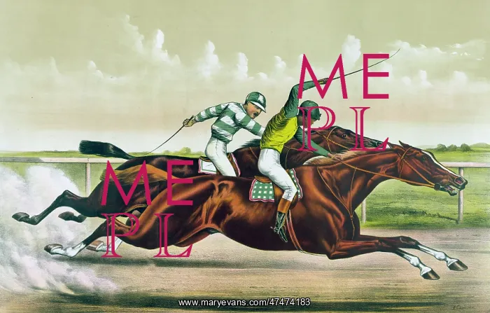 : Great horses in a great race : Great horses in a great race
