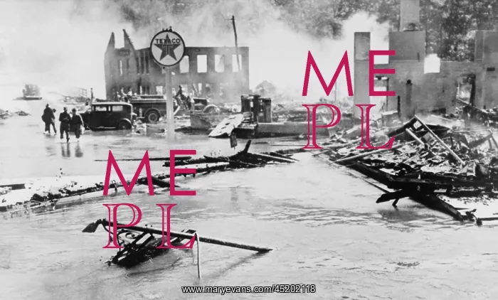 : Great Hurricane of 1938. Flood and fire ? : Great Hurricane of 1938. Flood and fire ?