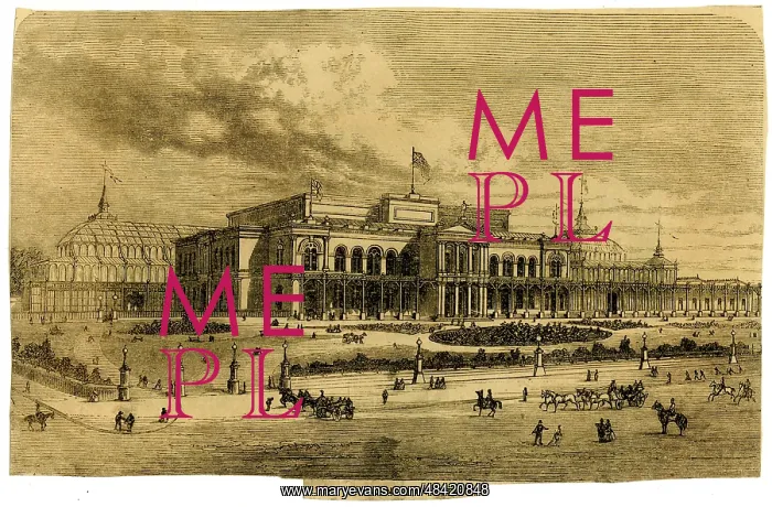 : The Great Industrial Exhibition, Dublin, 1853 : The Great Industrial Exhibition, Dublin, 1853