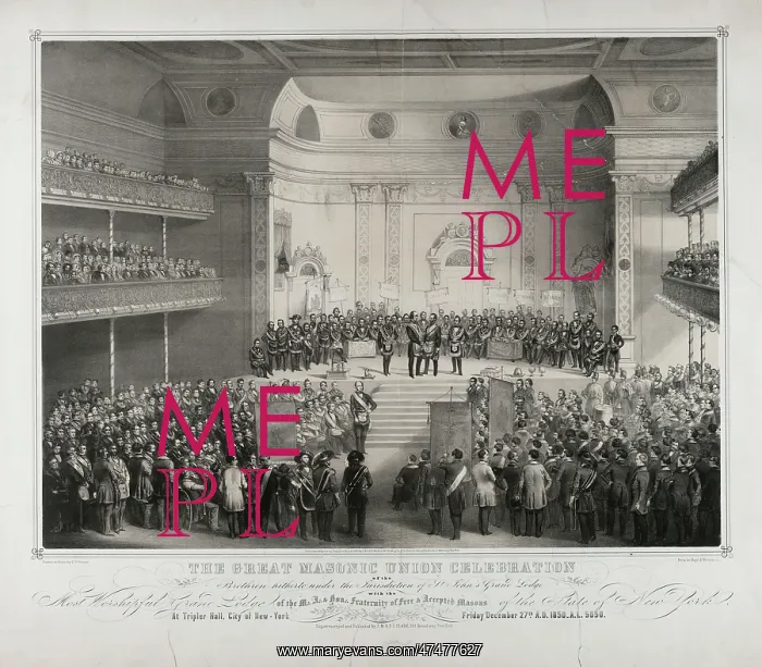 : The great Masonic celebration : The great Masonic celebration