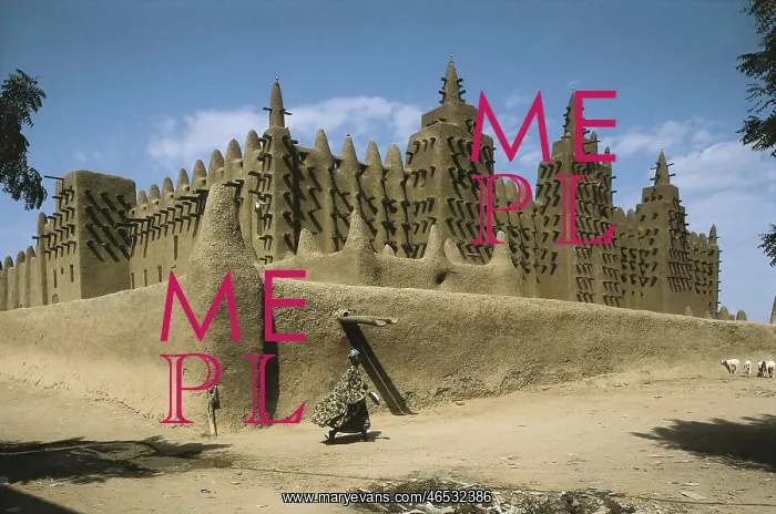 : Great Mosque of Djenne. s.XIV. MALI. MOPTI. Djenne : Great Mosque of Djenne. s.XIV. MALI. MOPTI. Djenne