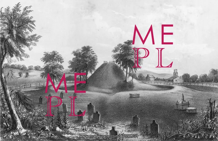 : Great Mound at Marietta, 1848 : Great Mound at Marietta, 1848