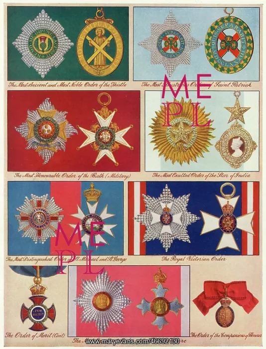 : Great Orders of Knighthood and other high decorations : Great Orders of Knighthood and other high decorations