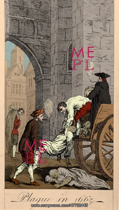 : Great Plague of London, 1665 : Great Plague of London, 1665