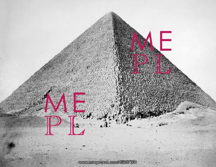 : The Great Pyramid of Cheops, IV Dynasty, ? : The Great Pyramid of Cheops, IV Dynasty, ?