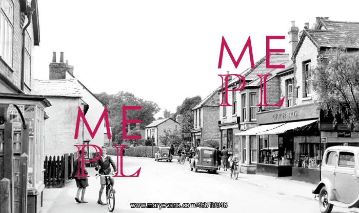  : Great Shelford, Woollards Lane c1955
