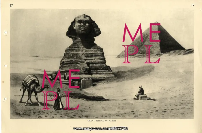 : The Great Sphinx of Gizeh, by J Macfarlane : The Great Sphinx of Gizeh, by J Macfarlane