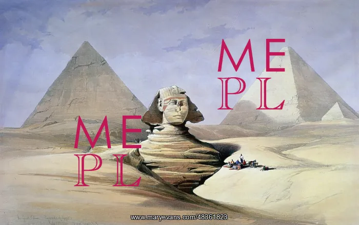 : The Great Sphinx and Pyramids at Gizeh'. David : The Great Sphinx and Pyramids at Gizeh'. David